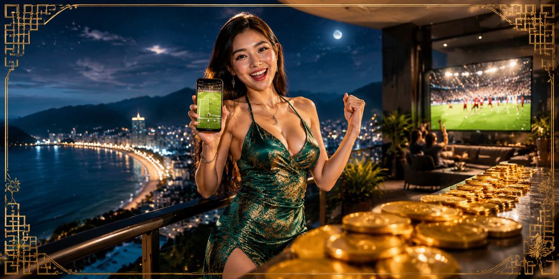 Màn hình điện thoại hiển thị giao diện cá cược thể thao ao3 với tỷ lệ kèo bóng đá